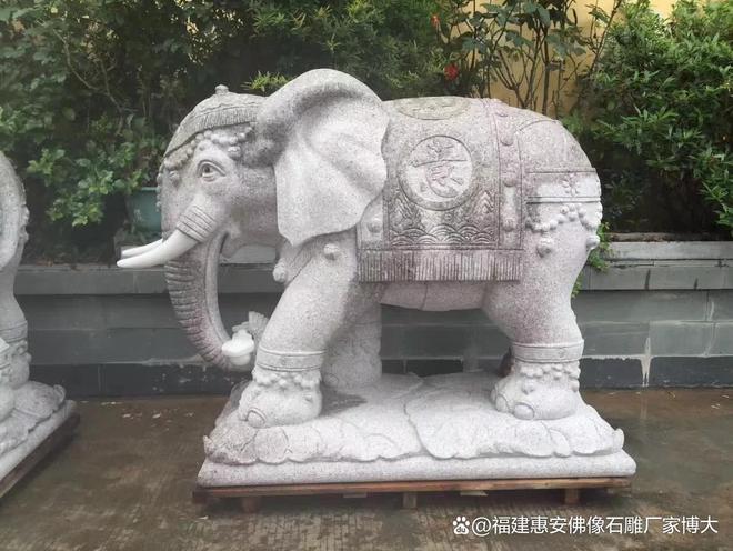 在民居中的搭配方法电子pg石雕大象(图3)