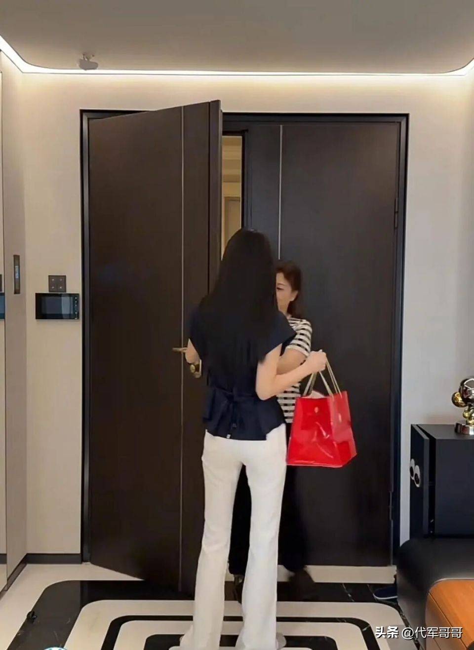 首出镜年轻漂亮像40岁抢着打扫卫生pg模拟器宣云晒上海豪宅潘玮柏岳母(图2)