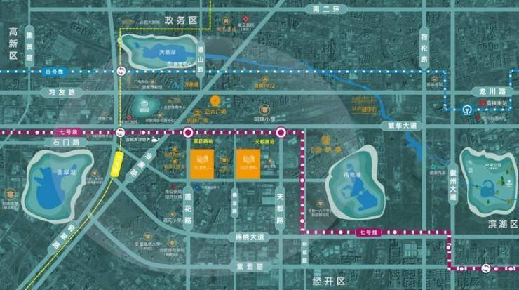 启锦上花园营销中心电话号码多少pg电子模拟器试玩经开区皖投云(图1)